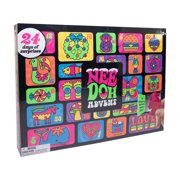 Schylling NeeDoh Advent Calendar, 24 Days of Surprise Mini Squish Sensory Toys, Children Ages 3 and up
