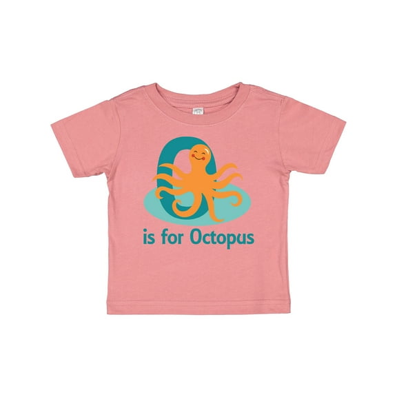 Inktastic O is for Octopus monogram Boys or Girls Baby T-Shirt
