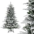 thumbnail image 4 of Costway Árbol de Navidad artificial con nieve de 180 cm con 661 puntas de PVC y PE 500 luces LED, 4 of 4
