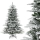thumbnail image 4 of Costway Árbol de Navidad artificial con nieve de 180 cm con 661 puntas de PVC y PE 500 luces LED, 4 of 4