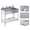 One Pool And One Shower Freestanding Sink, variant on Yeshouse Freestanding Utility Sink, Stainless Steel, Hot/Cold Faucet, Storage Shelf for Kitchen/Garage/Outdoor