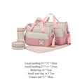 thumbnail image 3 of Juego de Bolsas para pañales Strade Fareast Limited con cambiador Rosa, 3 of 8