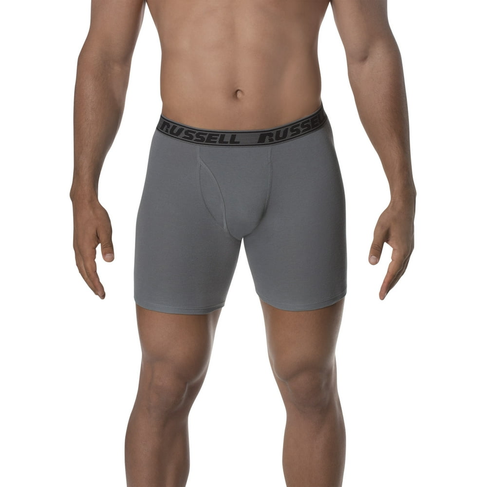 Russell Russell Men's Comfort Performance Assorted Color Boxer Briefs, 5 Pack