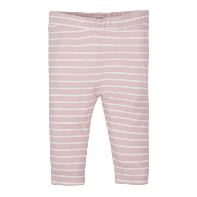 Wonder Nation Baby Girl Pants - 6-Pack Cotton Spandex
