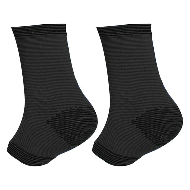Protección de tobillo y muñeca para niños, soporte de tobillo, equipo de boxeo, tobilleras de boxeo para baloncesto, Mma, gimnasio, artes marciales Negro