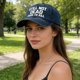 thumbnail image 5 of Gorra de béisbol ajustable unisex con diseño clásico de perfil bajo, tela de algodón lavado, visera curva, transpirable, talla única para 54-62 cm, adecuada para uso casual, al aire libre y deportivo., 5 of 6