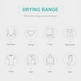 thumbnail image 6 of SUTENG Laundry Hanger Drying Rack - Foldable Clip and Drip Hanger with 32 Pins, Clothes Drying Rack, Sock Hanger for Drying Towels, Bras, Baby Clothes, Plastic Laundry Sock Drying Hanger, 6 of 6