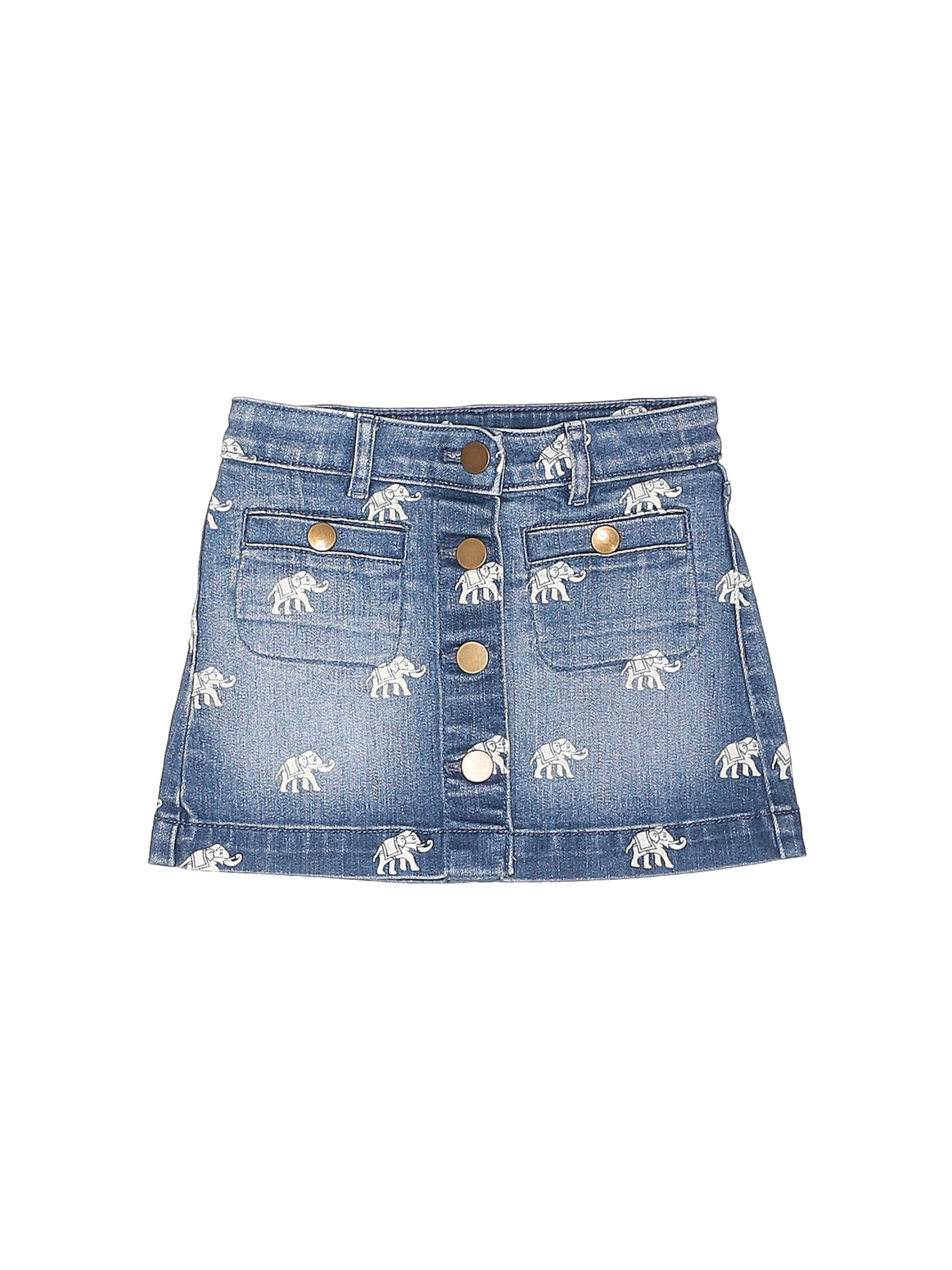 size 2 denim skirt