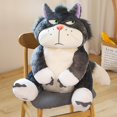 thumbnail image 2 of Juguete dé Peluche dé Gato JM Lucifer 11.8 Pulgadas Relleno dé Gato, 2 of 6