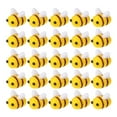 thumbnail image 1 of AMERTEER 25 Pcs Wool Felt Bees Decorations Lovely DIY Bee Crafts Clothes Hat Accessories, 1 of 6