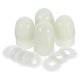 thumbnail image 2 of Universal Toilet Bolt Covers Elegant Design Aesthetic Enhancement Moisture Protection 8 Sets, 2 of 5