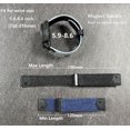 thumbnail image 4 of HAHDAXIA Bracelet de Montre pour Garmin Instinct/Instinct 2 Bracelets Solaires, Toile de Denim Douce avec Bracelet de Poignet en Cuir Véritable Résistant à la Sueur pour Garmin Instinct Tactique/marée/esports/instinct Solar-Max Poignets, 4 of 7