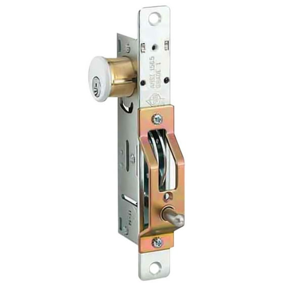 Adams Rite MS1861-01 MS Bottom Rail Deadlock One-Point Vertical Bolt Operation