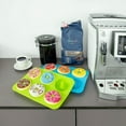 thumbnail image 5 of Non-Stick Silicone Donut Mold, Bagel Doughnuts Pan for Baking in Clearance, Tray Measures 10x7 Inches, 5 of 8