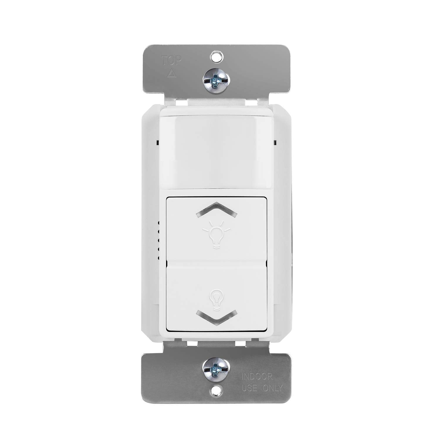 TOPGREENER PIR Motion Sensor with Dimmer Light Switch, 150W LED/CFL, Occupancy & Vacancy Modes