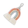 thumbnail image 2 of Weaving Keychains Jewelry Adornment Fashion Accessory Key Pendant Keyholder Ornament Colorful DIY Bag Charm Orange, 2 of 6