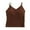 Brown, variant on Women Sexy Casual Tops Ladies Summer Slim Tank Triangle Cup Vest