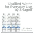 thumbnail image 3 of Snugell Distilled Water 16.9 oz Bottles 12-Pack | Pure, Safe, Clean, Ultra-Filtered | BPA Free | Convenient Everyday Use Distilled Water | Made in USA, 3 of 9
