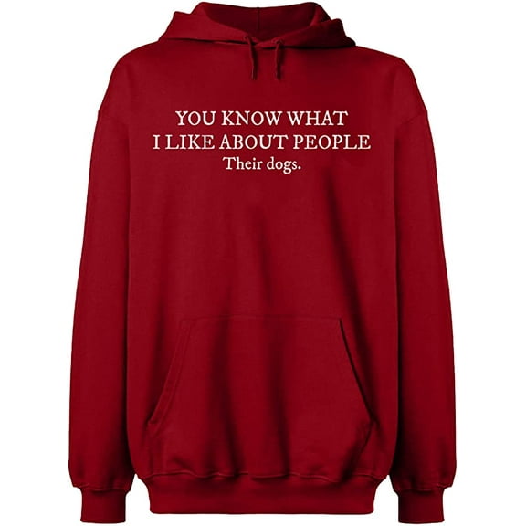 Unisex Hoodie Sweatshirt, Slim Fit, Long Sleeve Sweater - Antiquee Cherry Small