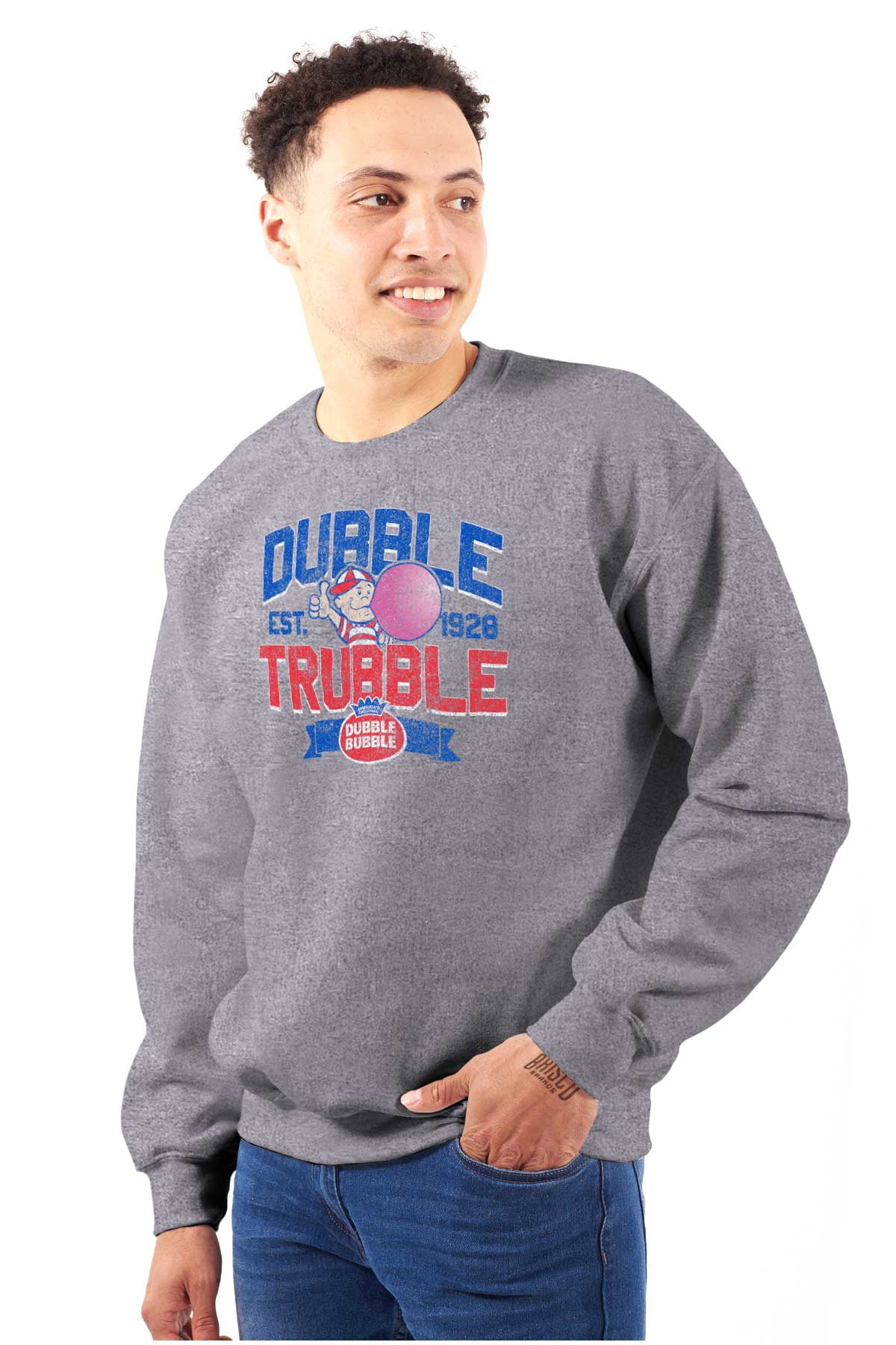 トップス VAULTROOM / TROLL CREWNECK GRAY M TROLL CREWNECK – VAULTROOM