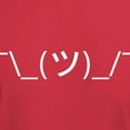 thumbnail image 3 of CafePress - Shrug Emoticon Japanese Kaomoji T Shirt - Men's Classic Graphic Cotton T-Shirt, 3 of 4