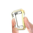 thumbnail image 5 of Allytechgroup Apple Watch Case 44mm iWatch Series 6 5 4 SE, TPU Anti-Scratch Slim Fit Shockproof Bumper Case Cover for Apple Watch 44mm Series 6 5 4 SE, Gold, 5 of 7