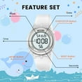thumbnail image 5 of SKMEI Digital Watch Sport Outdoor Multifunctional Chronograph Easy to Read Learning Time Watch for 6-12 Year Wristwatch, 5 of 9