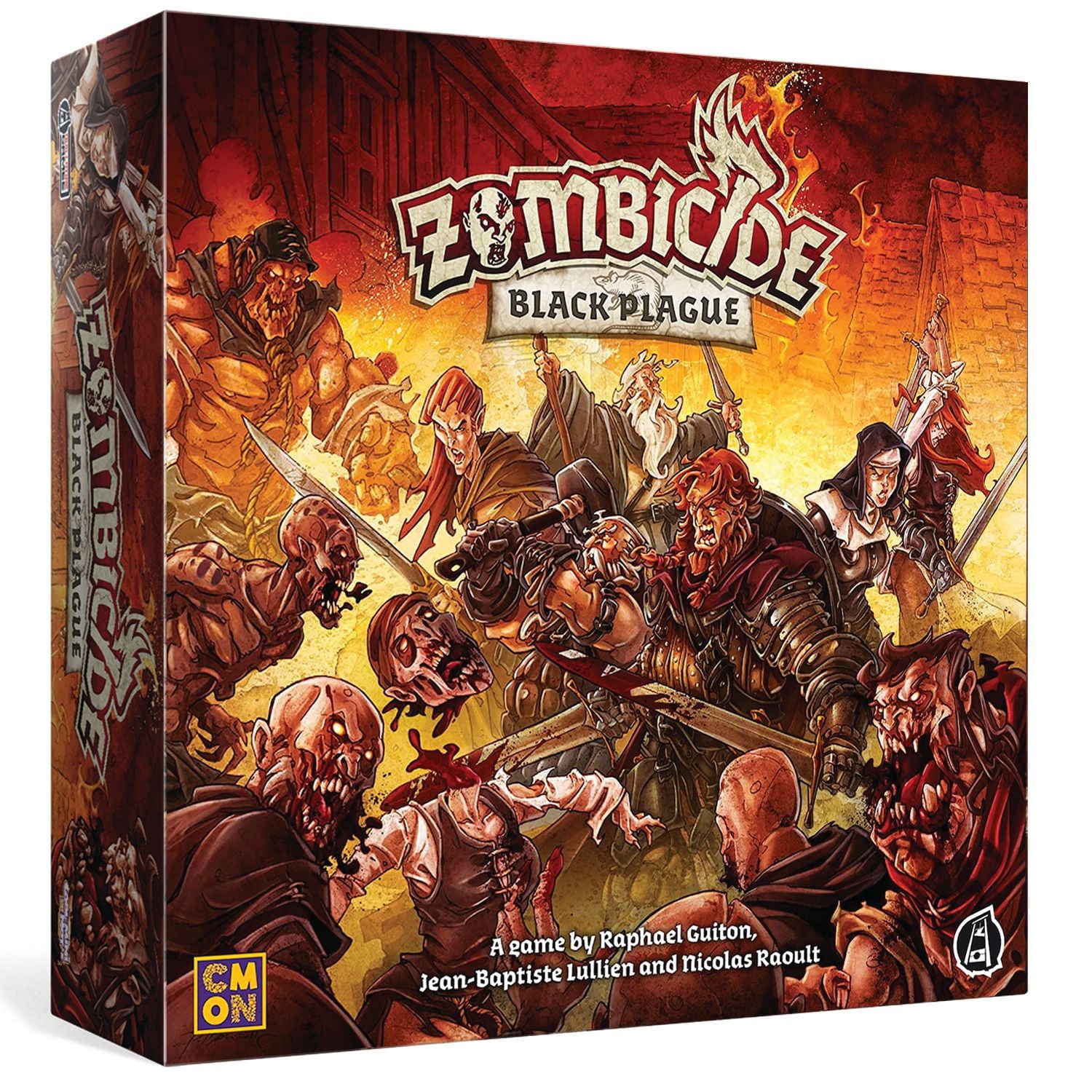 Zombicide Black Plague Board Game (Base) | Strategy Board Game | Cooperative Board Game for Teens and Adults | Zombie Board Game | Ages 14+ | 1-6 Players | Average Playtime 1 Hour | Made by CMON Zombicide Black Plague Board Game (Base) | Strategy Board Game | Cooperative Board Game for Teens and Adults | Zombie Board Game | Ages 14+ | 1-6 Players | Average Playtime 1 Hour | Made by CMON