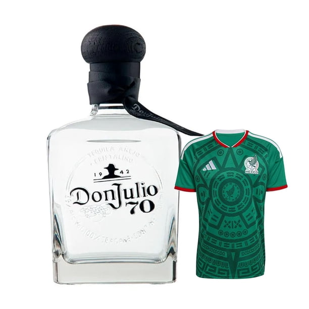 Tequila Don Julio 70 Añejo 700 ml + Jersey Verde L