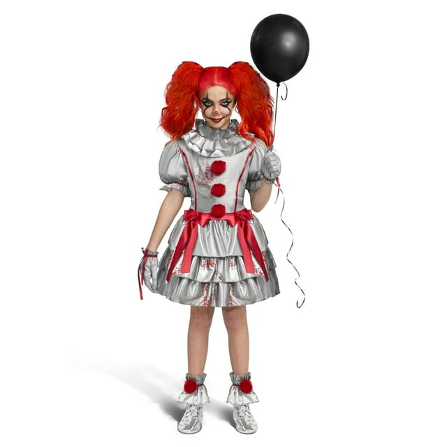Disfraz de payaso para niñas Spooktacular Creations XL para Halloween