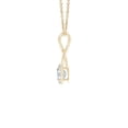 thumbnail image 2 of ANGARA IGI Certified Lab Grown 1.5 Ct Diamond Infinity Twist Pendant for Women in 14K Yellow Gold (Size-8.5x6.5mm| Color-F-G| Clarity-VS) | Anniversary, Jewelry Gift for Women | Diamond Necklace, 2 of 7