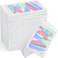 thumbnail image 1 of 500pzs Bolsas Holográficas Tornasol A Prueba De Olores Xtellar blanco, 1 of 4