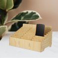 thumbnail image 4 of KAKOWELY phone holder classroom Office Mobile Phone Organizing Box Temporary Wooden Multi-grid Phone Box Cellphone Management Box Wooden Multi-grid Phone Storage Box For Office School, 4 of 5