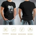 thumbnail image 5 of Hanmun Art Men's Graphic Tees Print Vintage T-Shirts Short Sleeve Casual Size S-3XL USA, 5 of 9