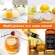 thumbnail image 3 of Spherical Ball Ice Cube Mold - Round Snowball Sphere Ice Cube Tray - Ideal for XL Ball Ice Cubes for, 3 of 5