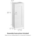 thumbnail image 3 of Design House 561688 Armoire Murale Brookings 12 Pouces, 3 of 8