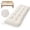 Beige B, variant on DONAMA Outdoor Rocking Chairs Cushions Waterproof Fade-Resistant Patio Chair Cushion, Indoor Seat Pads with Ties for Rocker Furniture Navy Blue
