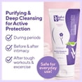 thumbnail image 4 of Violet Vibes Extra Strength Feminine Wash pH-Balancing, Nourishing, Odor-Control Cleanser for Intimate Areas & Body Daily Women Hygiene Infused w/Plant-Based Extracts Peppermint Rose 1 Pack, 4 of 10