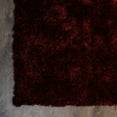 thumbnail image 2 of Rugsotic Carpets Hand Tufted Shag Polyester Eco-Friendly Area Rugs - 8'x10', Rectangle, Red Black, Plain Solid Design, High Pile Handmade Anti Skid Rugs for Living Room, Bed Room K00111, 2 of 5