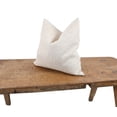 thumbnail image 3 of HomeRoots 515473 20 x 20 in. Beige & White Damask Polyester Zippered Pillow with Embroidery, 3 of 3