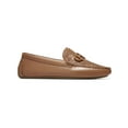 thumbnail image 2 of Cole Haan Womens Tully Driver Leather Woven Loafers, 2 of 2
