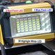 thumbnail image 5 of Luz de inundación portátil recargable de 36 LED de 50 W, foco de trabajo, lámpara de pesca para acampar, enchufe de la UE, 5 of 5
