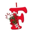 thumbnail image 3 of Adornos navideños con letras colgantes, adornos navideños decorativos para centros comerciales, coronas, cumpleaños, año Nuevo, interiores F, 3 of 8