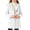 White, variant on Kids Wool Winter Overcoat, Hooded Long Sleeve With Pockets, Solid Color Warm Outerwear For Boys Girls White 14-15Years