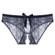thumbnail image 5 of Ropa interior sexy de talla grande con encaje para mujer, ropa interior sexy con entrepierna abierta, perspectiva sexy, bragas de cintura baja para mujer, 5 of 6