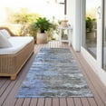 thumbnail image 6 of Addison Rugs Chantille Indoor/Outdoor Transitional Modern Blue Washable Runner Rug, 2'3" x 7'6", 6 of 6