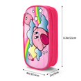 thumbnail image 7 of Kirby Big Capacity Pencil Case, Aesthetic Pen Pouch Storage Bag, Office Supplies Organizer, Pen Cases Pencil Bag with Multiple Compartments, 7 of 7
