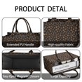 thumbnail image 4 of Large Capacity Tote Bag,Jack Lantern Faces Halloween Pattern Handbag Fashion Luxury Tote Bag,15.7"x13"x 5.1" Inches,Laptop Compatible, 4 of 6