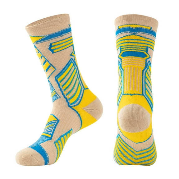 Low Cut Ankle Socks Basketball and Running Sports for Men and Women with Towel Bottom and Mid Tube Design