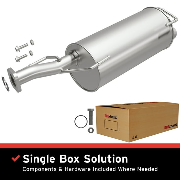 BRExhaust OE Replacement Exhaust Muffler Kit 108-0189: Compatible with 2009-2011 Nissan Versa 1.6L